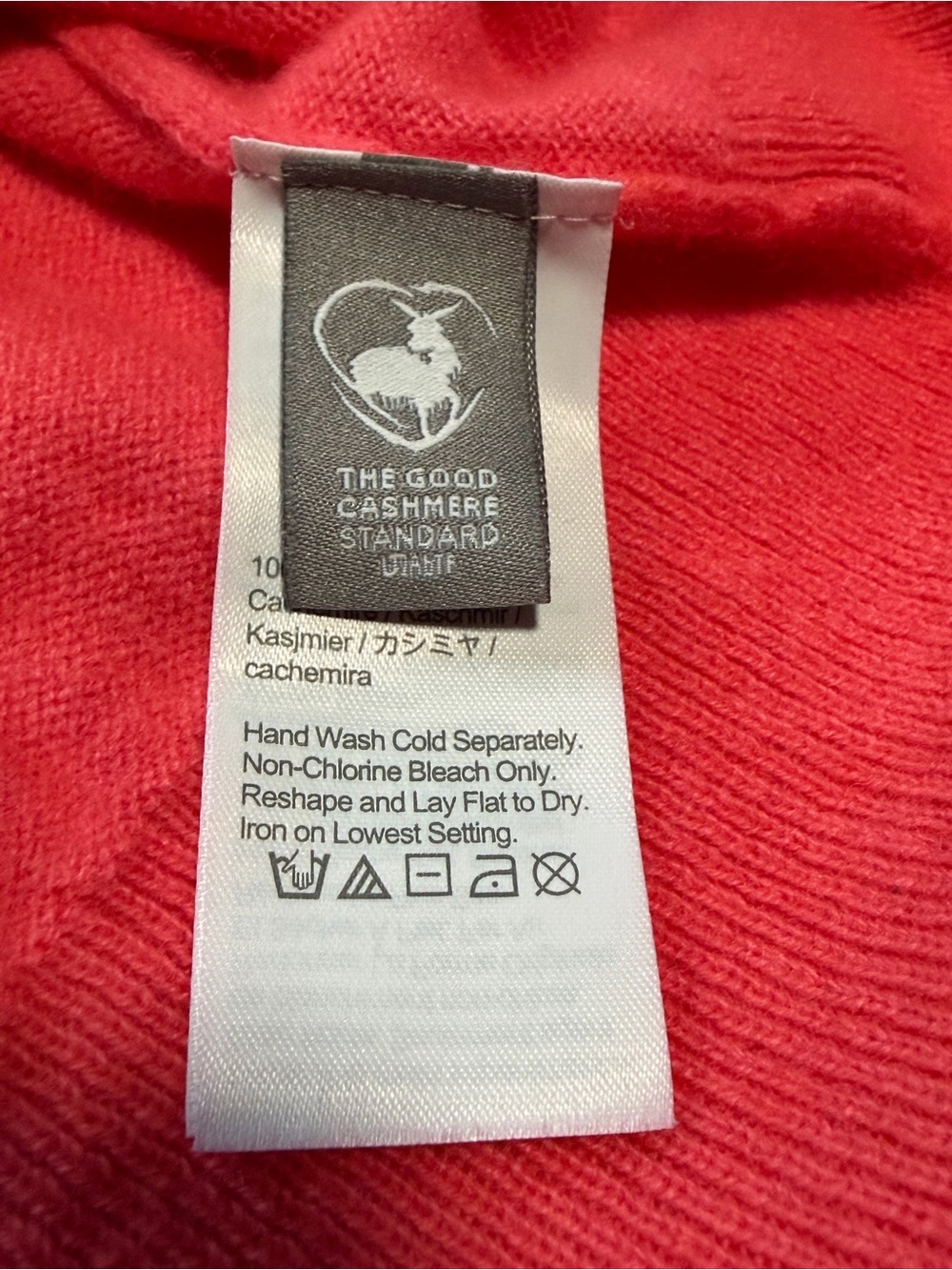 J.Crew Cashmere Classic-Fit Crewneck Sweater in Bright Strawberry - Size XS - Picture 5 of 7